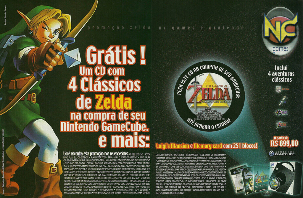 Propaganda The Legend of Zelda Collector's Edition - Nintendo World 64 - 2003