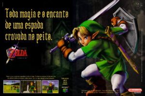 Propaganda The Legend of Zelda Ocarina of Time - Nintendo World 04 - 1998