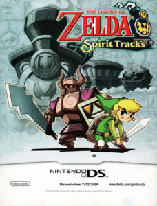 Propaganda The Legend of Zelda Spirit Tracks - NGamer Brasil 30 - 2009
