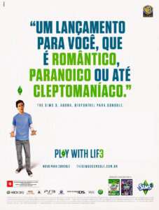 Propaganda The Sims 3 - Nintendo World 139 - 2010
