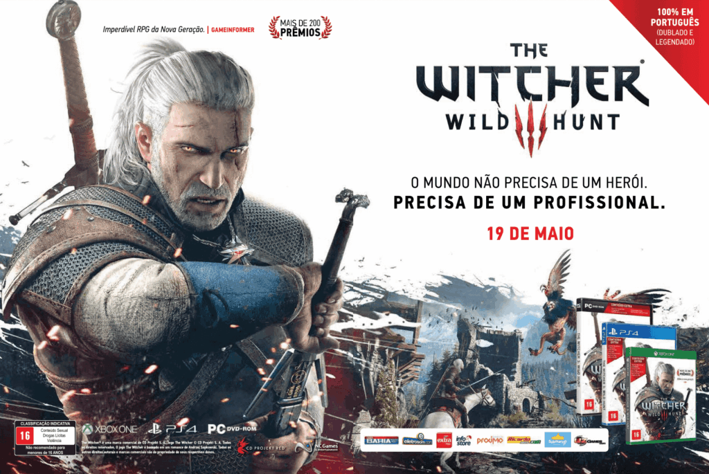 Propaganda The Witcher 3 Wild Hunt - EGW 161 - 2015