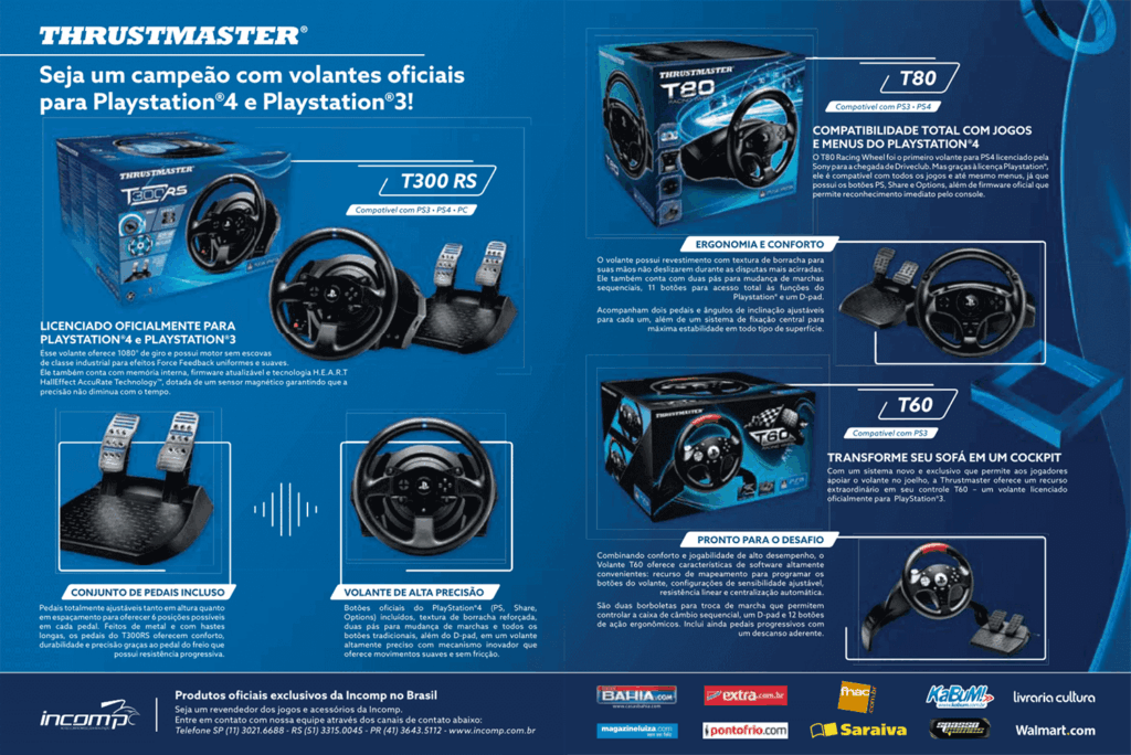 Propaganda Thrustmaster - PlayStation 201 - 2015
