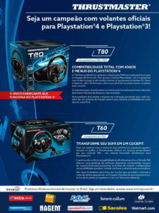 Propaganda Thrustmaster - Revista Oficial do Brasil 203 - 2015