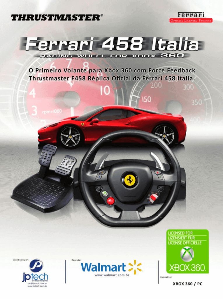 Propaganda Thrustmaster - Xbox 360 60 - 2011