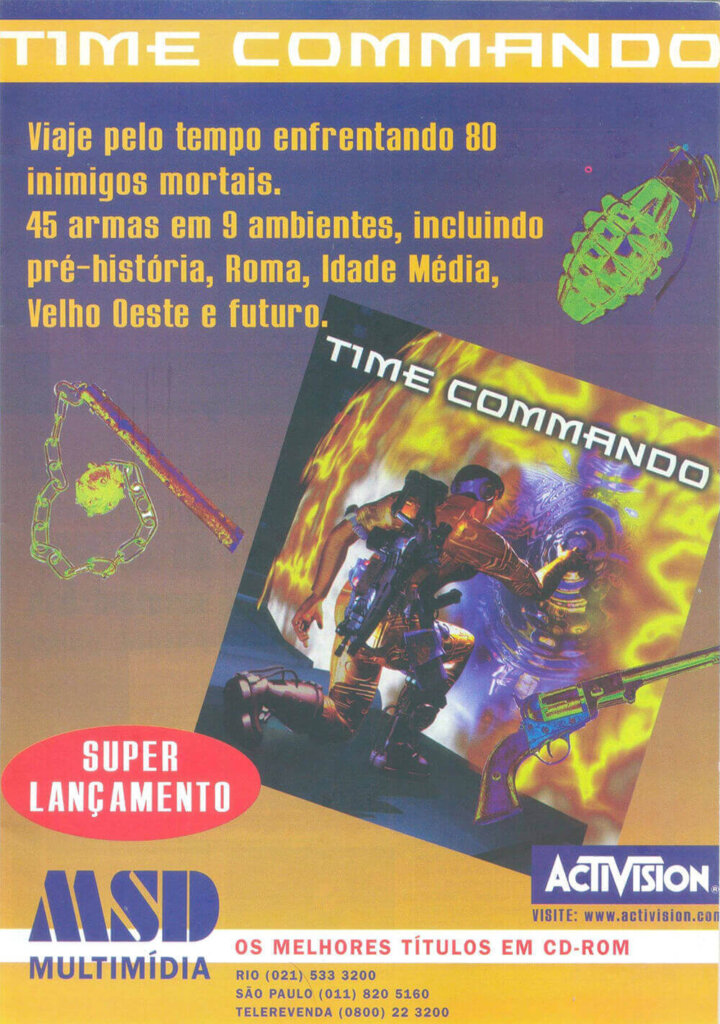 Propaganda Time Commando - Computer Games 28 - 1996