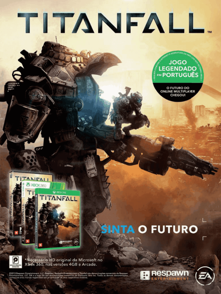 Propaganda Titanfall - Revista Oficial Xbox 91 - 2014