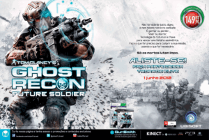 Propaganda Tom Clancy's Ghost Recon Future Soldier - Revista PlayStation 165 - 2012