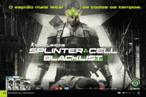 Propaganda Tom Clancy's Splinter Cell Blacklist - XBOX 360 85 - 2013
