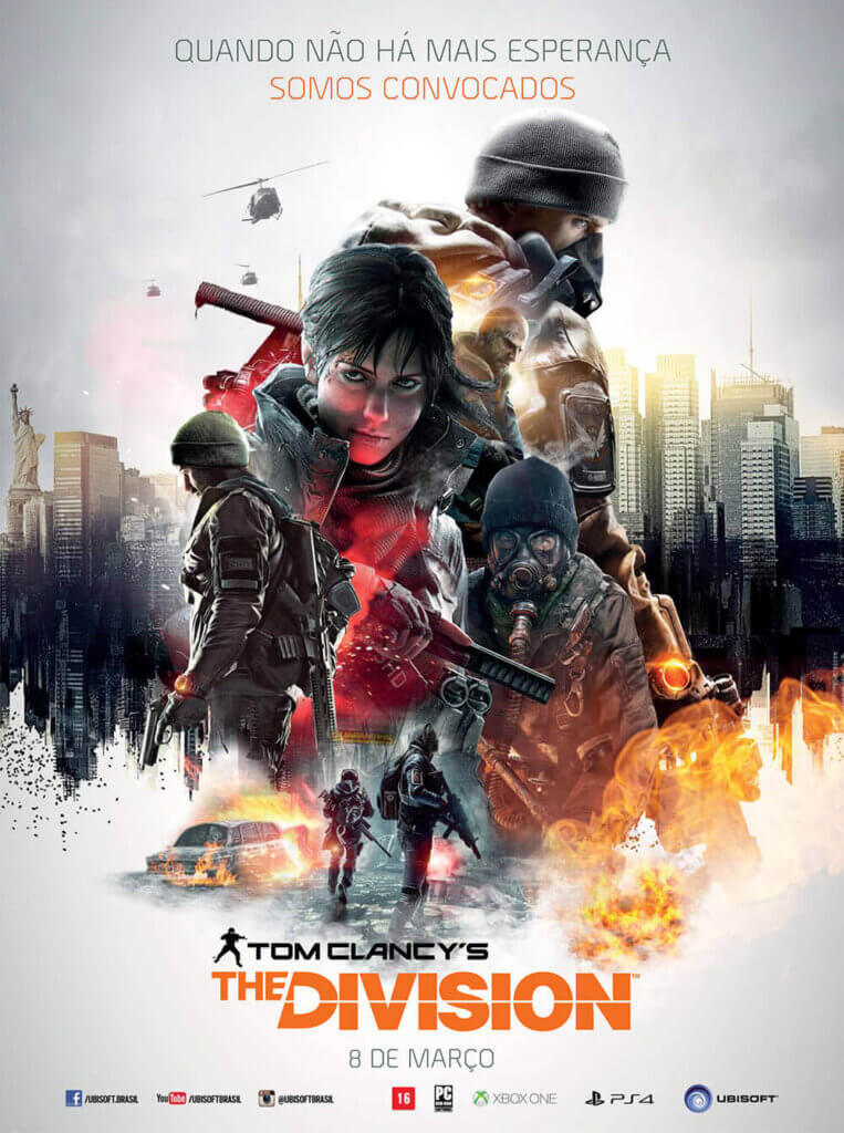 Propaganda Tom Clancy's The Division - Revista PlayStation 216 - 2016