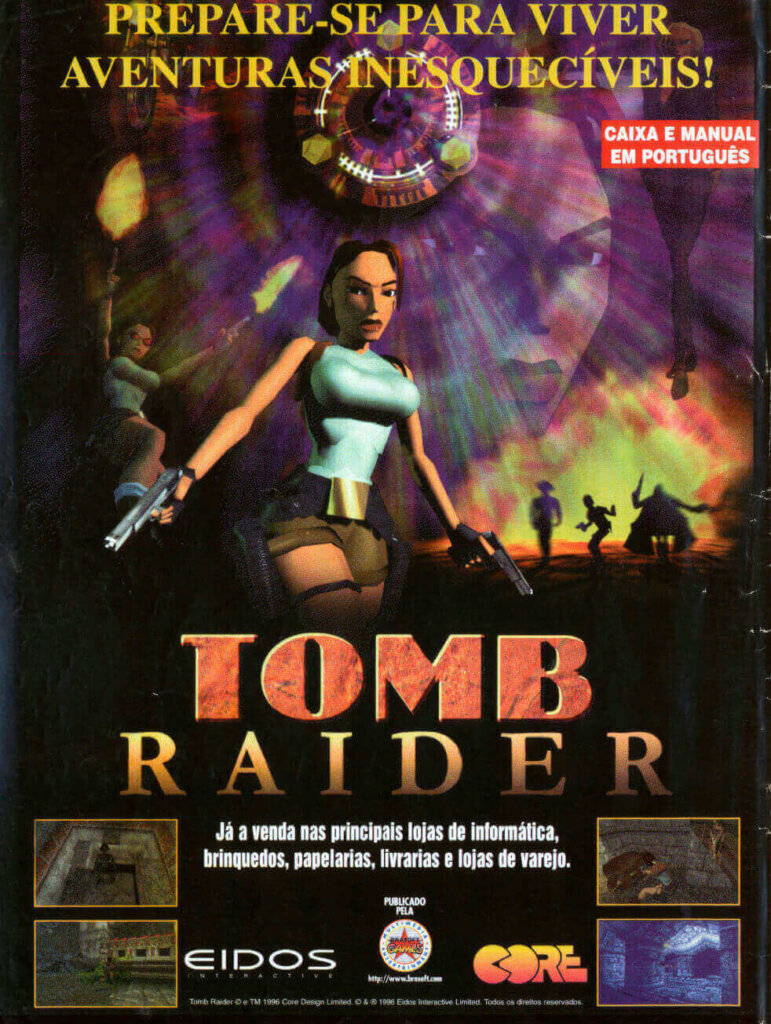 Propaganda Tom Raider - PC Player 10 - 1997
