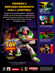Propaganda Toy Story 2 - Nintendo World 18 - 2000