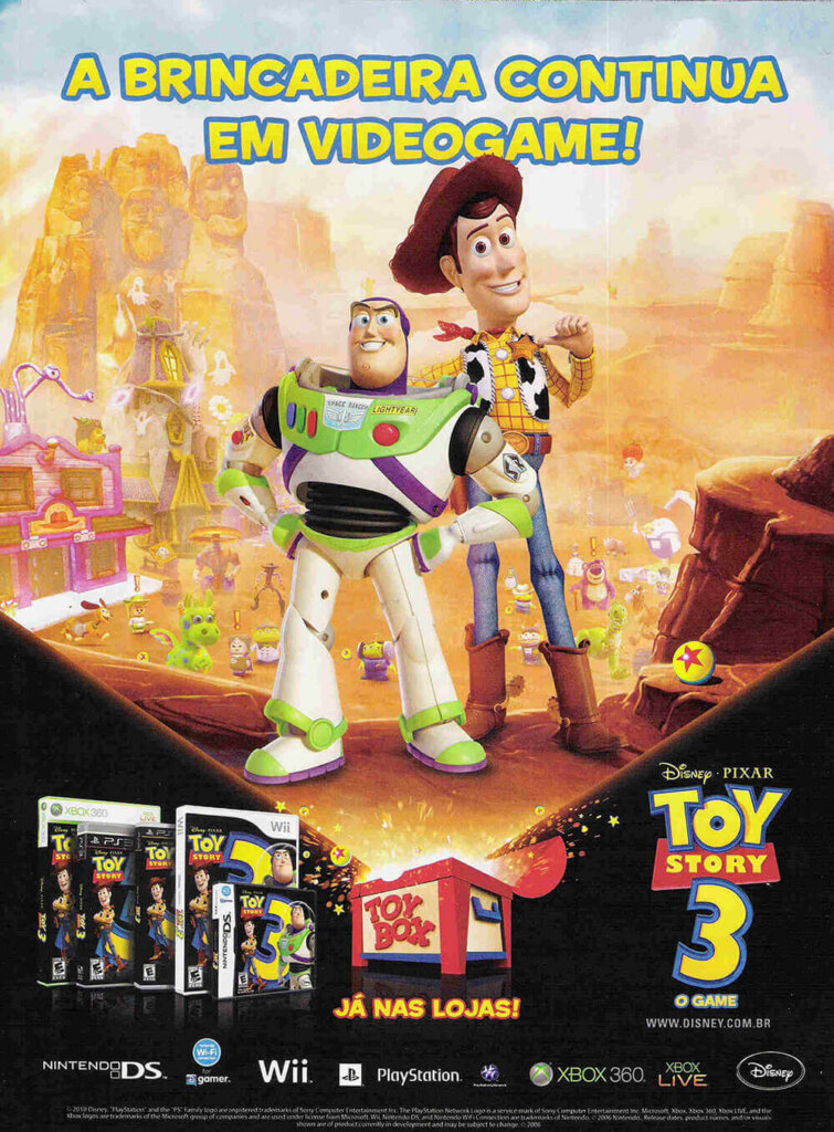 Propaganda Toy Story 3 - Dicas & Truques para PlayStation 138 - 2010