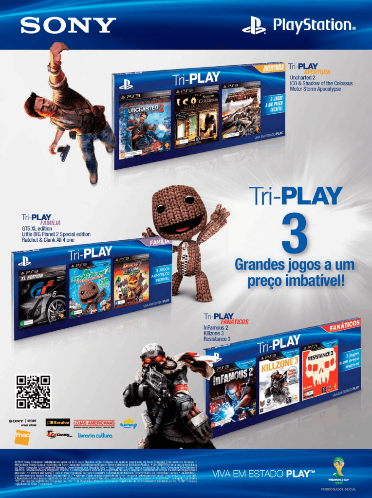 Propaganda Tri-Play - Revista PlayStation 167 - 2012