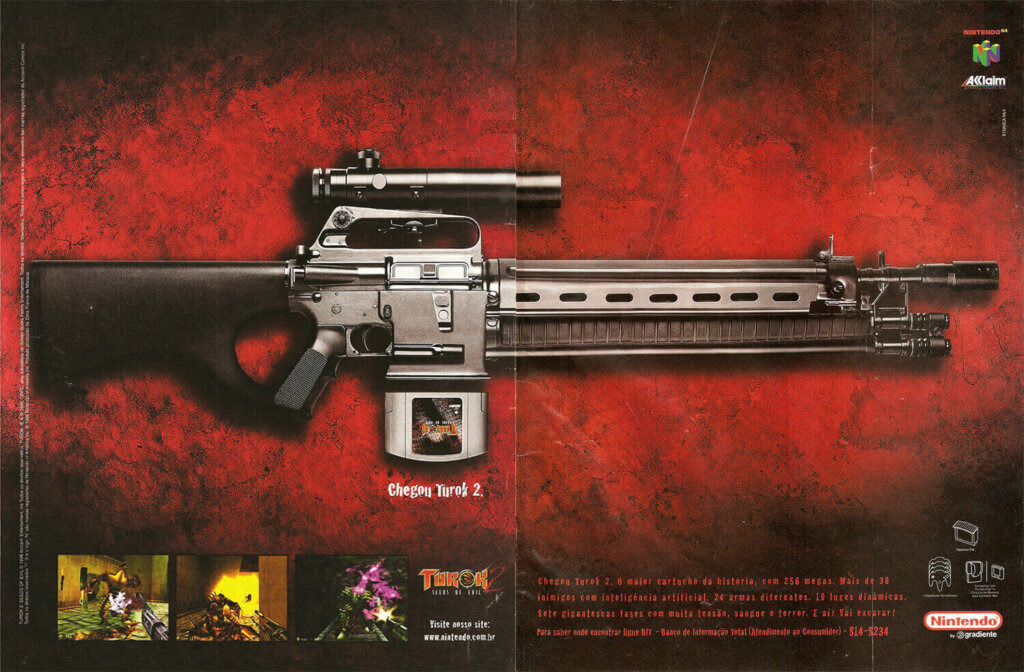Propaganda Turok 2 Seeds of Evil - SuperGamePower 56 - 1998