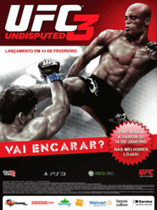 Propaganda UFC 3 Undisputed - Xbox 360 64 - 2012