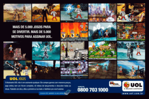 Propaganda UOL Jogos - Nintendo World 125 - 2009