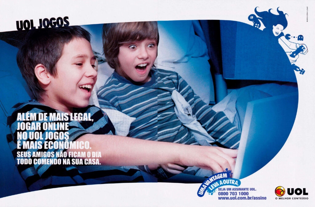 Propaganda UOL Jogos - Nintendo World 137 - 2010