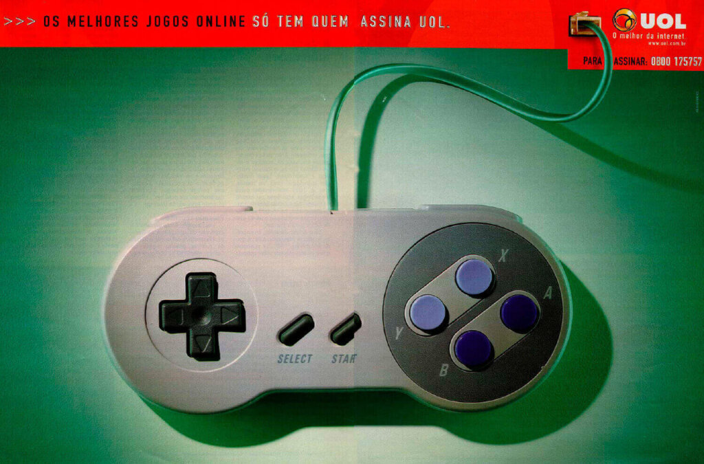 Propaganda UOL - Revista Super Interessante - 1999