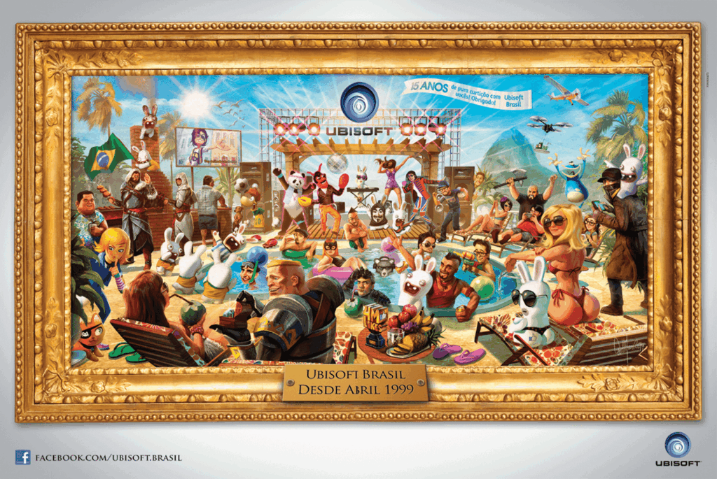 Propaganda Ubisoft - PlayStation 191 - 2014