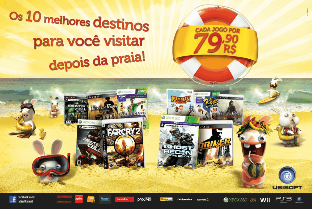 Propaganda Ubisoft - Revista PlayStation 171 - 2013