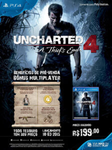 Propaganda Uncharted 4 - Revista PlayStation 214 - 2015