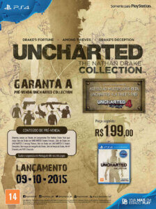 Propaganda Uncharted Collection - Revista PlayStation 210 - 2015