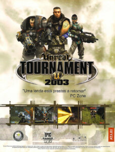 Propaganda Unreal Tournament 2003 - EGM Brasil 06 - 2002