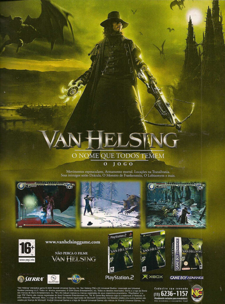 Propaganda Van Helsing - Dicas & Truques para PlayStation 65 - 2004