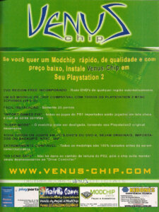 Propaganda Venus Chip - Dicas & Truques para PlayStation 65 - 2004