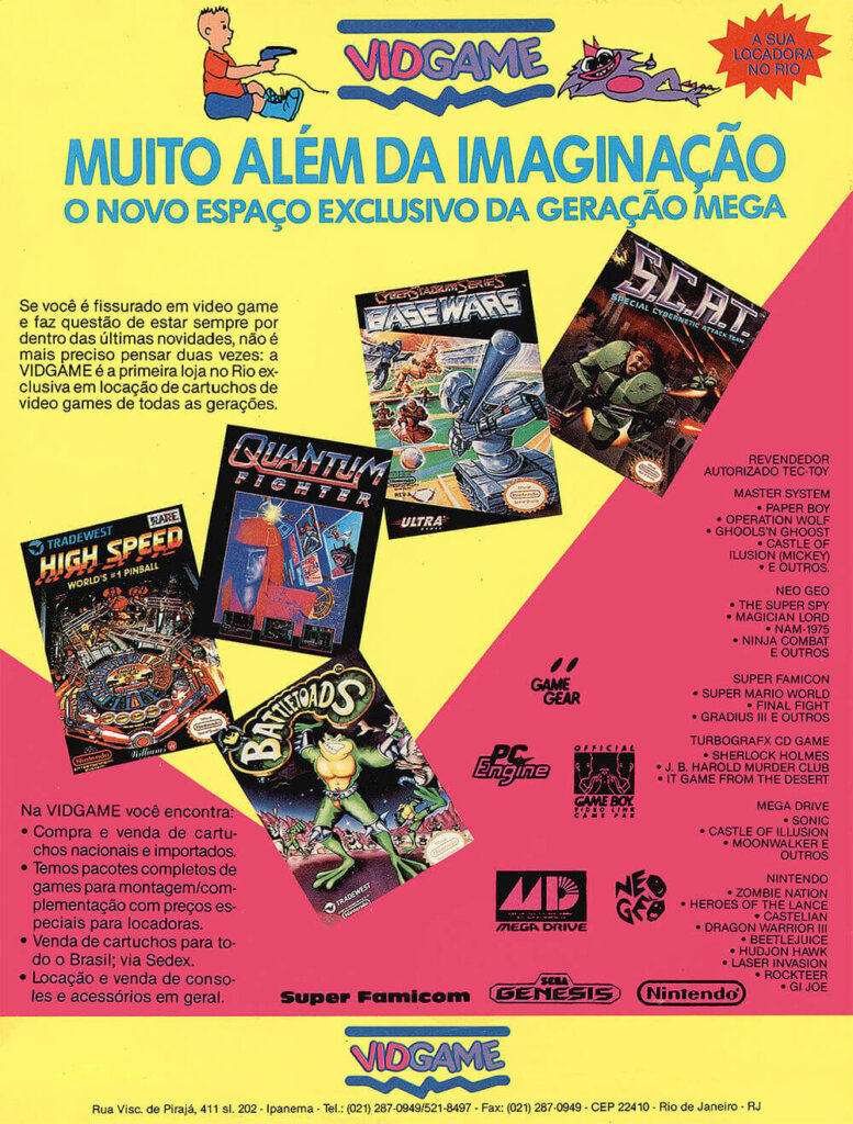 Propaganda VidGame - SuperGame 02 - 1991
