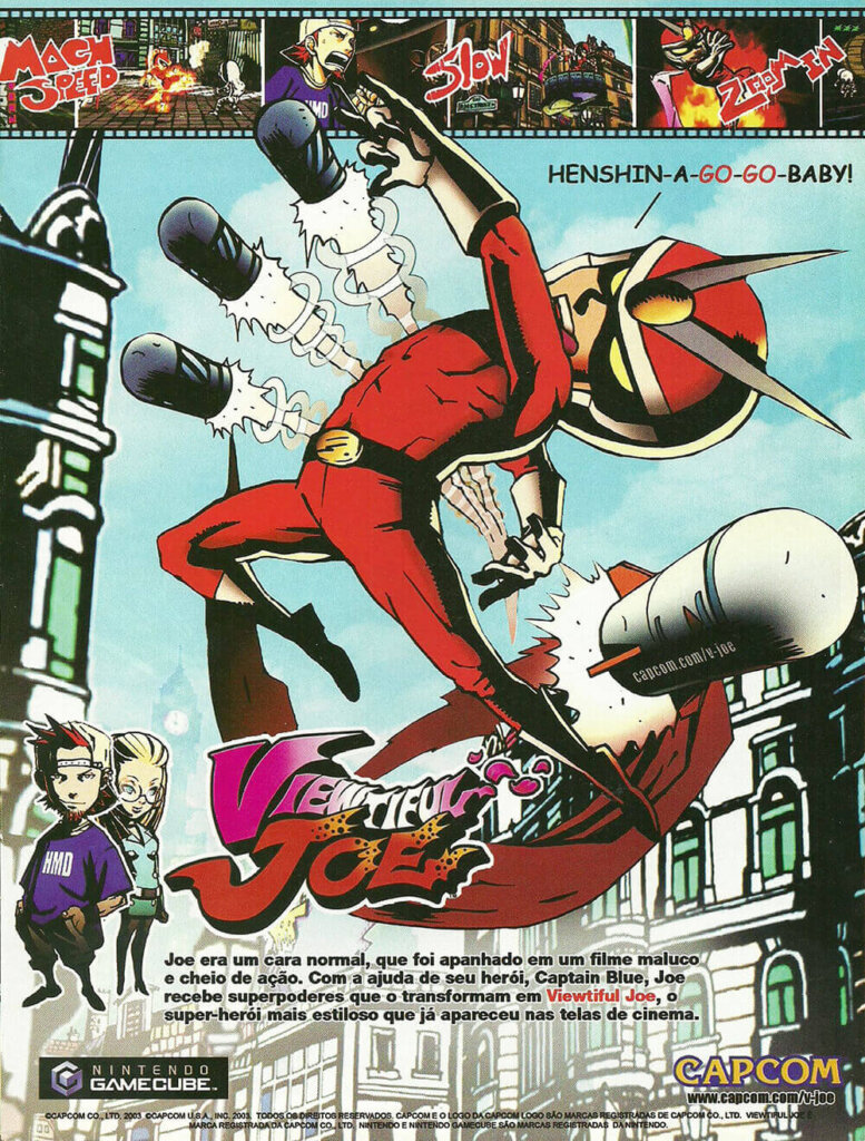 Propaganda Viewtiful Joe - Nintendo World 61 - 2003