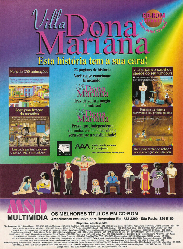 Propaganda Villa Dona Mariana - Computer Games 18 - 1995