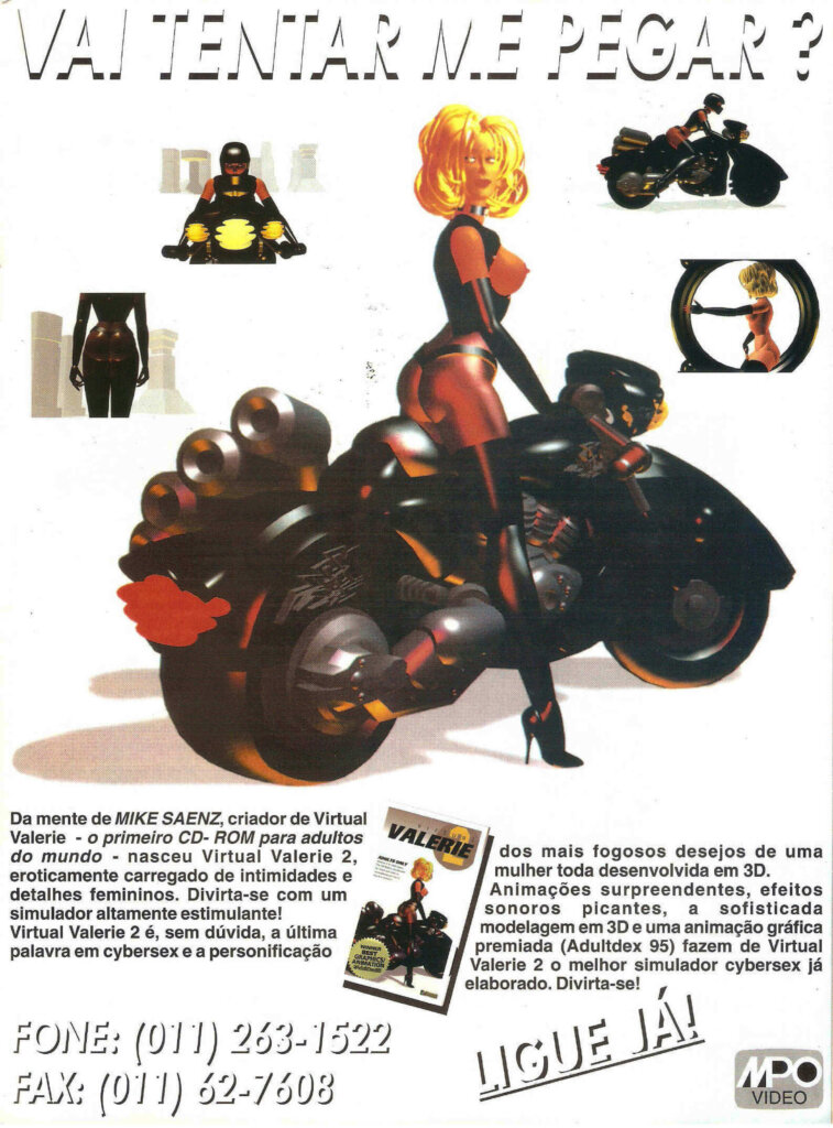 Propaganda Virtual Valerie 2 - Computer Games 22 - 1996