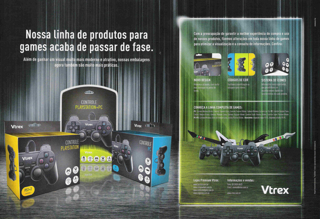 Propaganda Vtrex - Dicas & Truques para PlayStation 138 - 2010