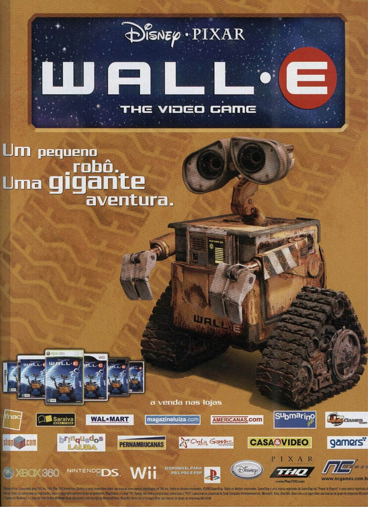Propaganda Wall-E - Dicas & Truques para PlayStation 114 - 2008