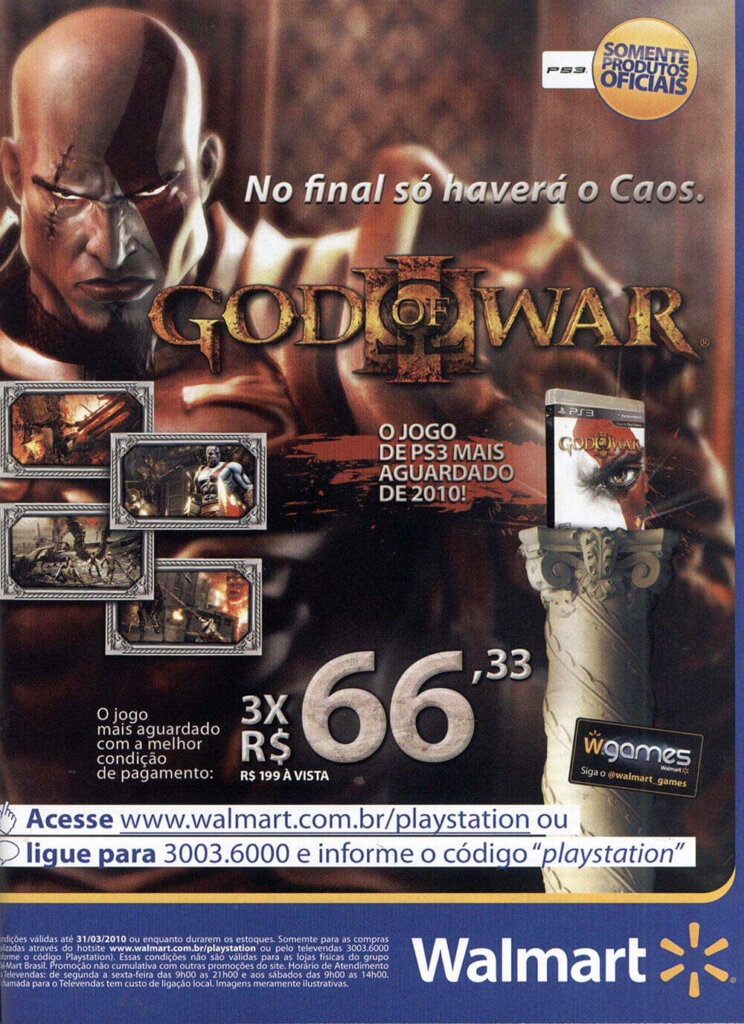 Propaganda Walmart - Dicas & Truques para PlayStation 135 - 2010
