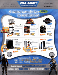Propaganda Walmart - EGM Brasil 90 - 2009