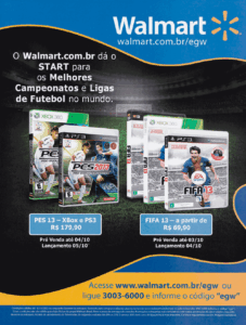 Propaganda Walmart - EGW 131- 2012