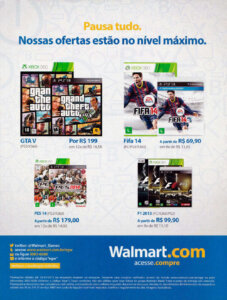 Propaganda Walmart - EGW 145 - 2013
