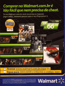 Propaganda Walmart - EGW 99 - 2010