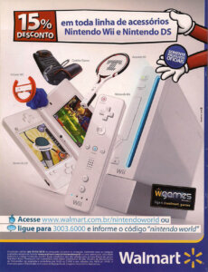 Propaganda Walmart - Nintendo World 132 - 2010