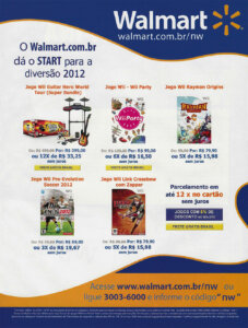 Propaganda Walmart - Nintendo World 159 - 2012