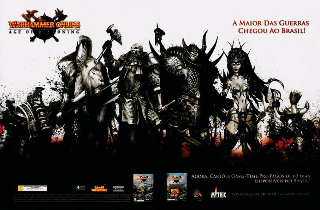 Propaganda Warhammer Online Age of Reckoning - Game Master 45 - 2008