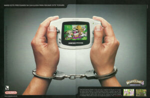 Propaganda Wario Land 4 - Nintendo World 40 - 2001