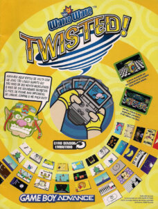 Propaganda WarioWare Twisted - Nintendo World 80 - 2005