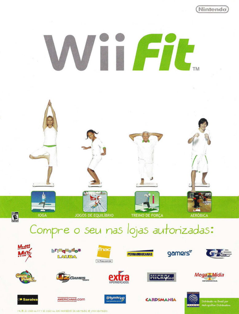 Propaganda Wii Fit - NGamer Brasil 13 - 2008