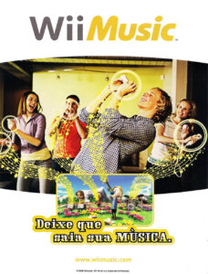 Propaganda Wii Music - NGamer Brasil 18 - 2008