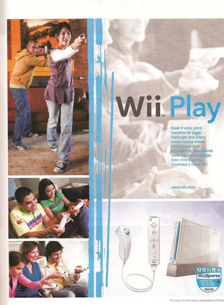 Propaganda Wii Play - Nintendo World 104 - 2007