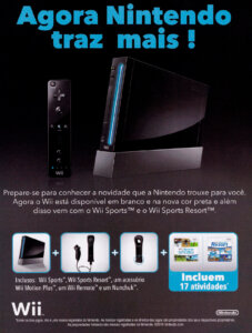 Propaganda Wii Preto - Nintendo World 136 - 2010