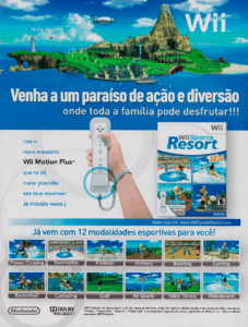 Propaganda Wii Sports Resort - Nintendo World 125 - 2009